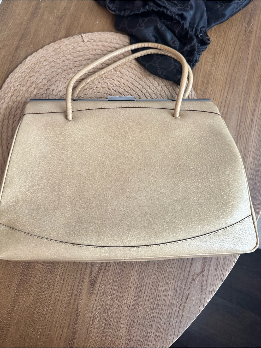 Gucci Vintage Handle Bag Tom Ford Era Satchel - Picture 7 of 13